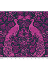 Figo Wild Abandon, Rogues and Scoundrels in Midnight, Fabric Half-Yards