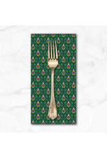 PD's Figo Collection Wild Abandon, Swagger in Teal, Dinner Napkin