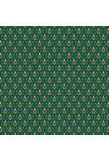 Figo ON SALE-5 YARD CUT - Wild Abandon, Swagger in Teal