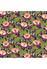Figo Wild Abandon, Wanderlust in Midnight, Fabric Half-Yards