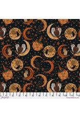 PD's Rachel Hauer Collection Mystic Moonlight, Moons in Black, Dinner Napkin
