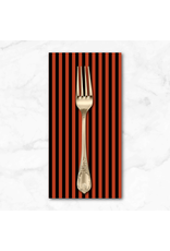 PD's Rachel Hauer Collection Mystic Moonlight, Stripe in Orange, Dinner Napkin PD's Rachel Hauer Collection Mystic Moonlight, Stripe in Orange, Dinner Napkin