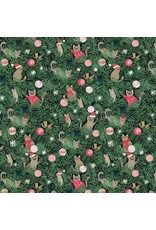 Dear Stella Sweater Weather, Tree Kittens in Multi, Fabric Half-Yards Dear Stella Sweater Weather, Tree Kittens in Multi, Fabric Half-Yards