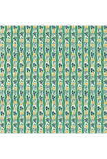 Rifle Paper Co. Orchard, Climbing Roses in Mint, Fabric Half-Yards
