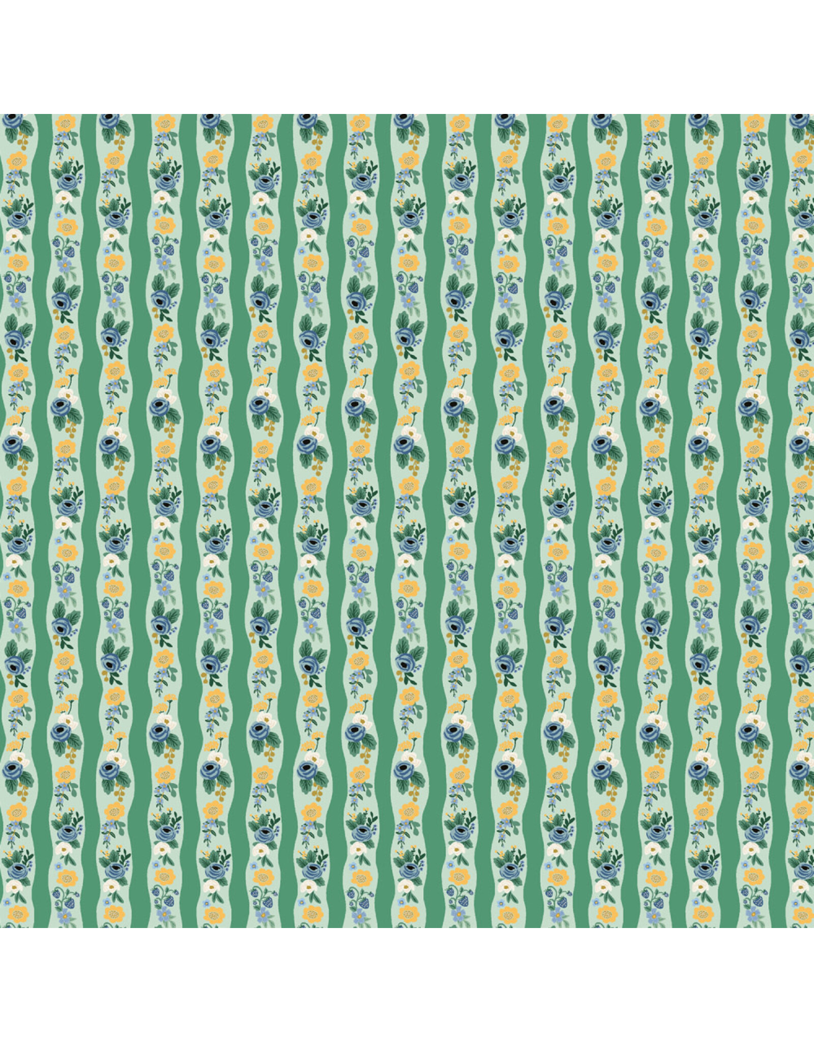 Rifle Paper Co. ON SALE-5 YARD CUT - Orchard, Climbing Roses in Mint