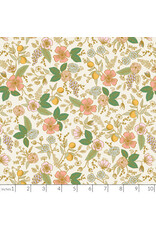 Rifle Paper Co. Orchard, Colette in Cream with Metallic, Fabric Half-Yards