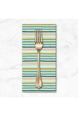 PD's Rifle Paper Co Collection Orchard, Festive Stripe in Mint Multi, Dinner Napkin