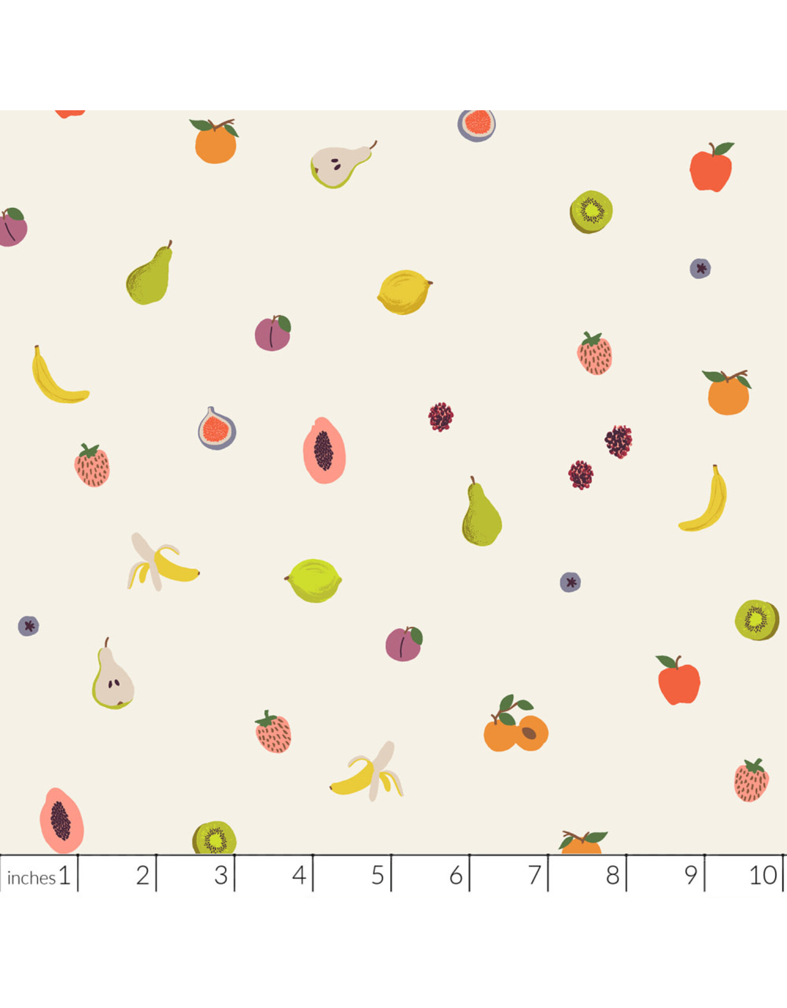 PD's Rifle Paper Co Collection Orchard, Fruit Orchard in Cream, Dinner Napkin
