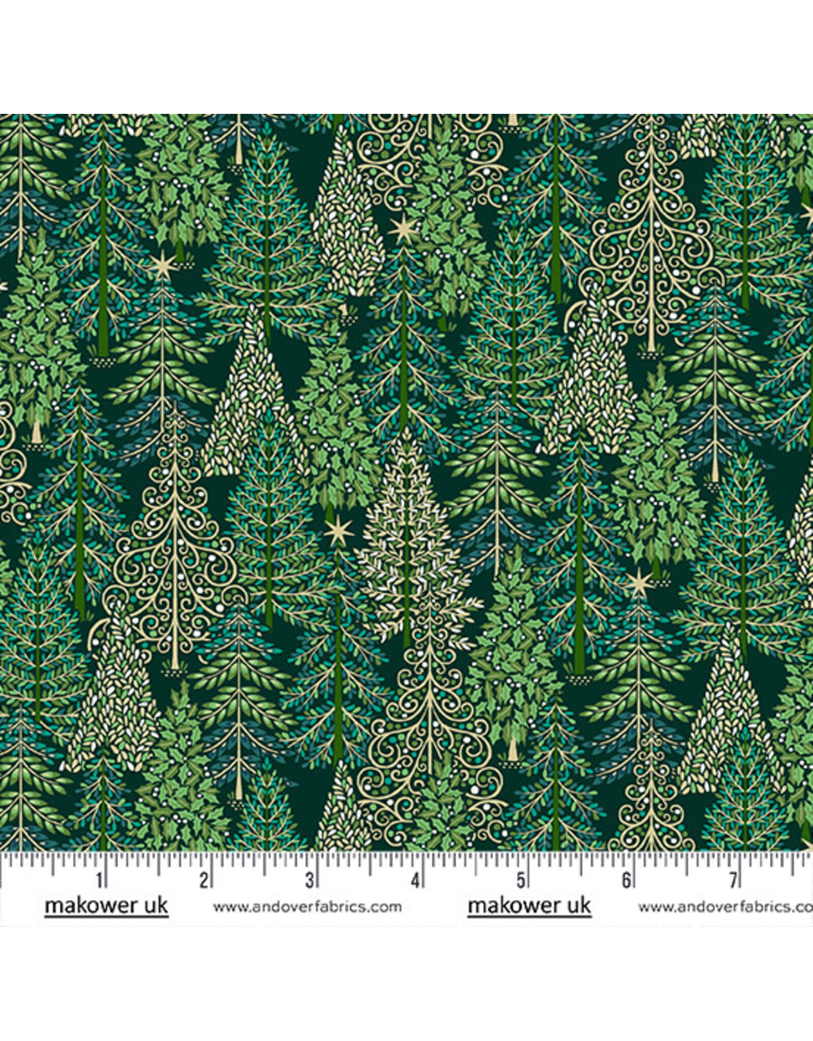 Christmas Collection Enchanted, Forest in Green, Dinner Napkin