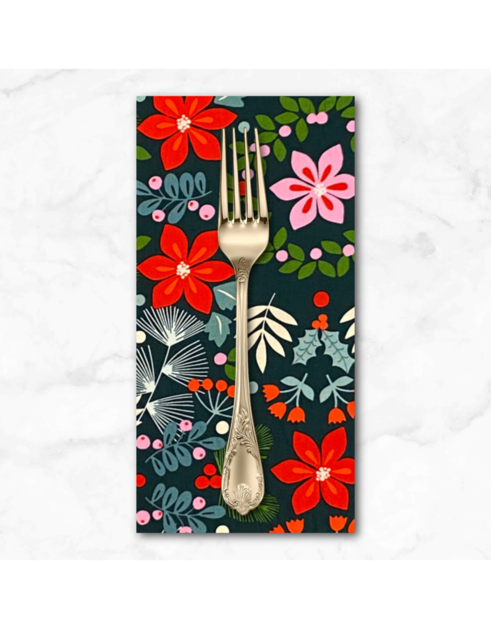 Christmas Collection Christmas Time, Joy in Victorian Green, Dinner Napkin