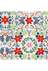 Alexander Henry Fabrics Christmas Time, Joy in Natural , Fabric Half-Yards