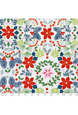 Alexander Henry Fabrics Christmas Time, Joy in Natural , Fabric Half-Yards