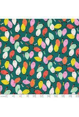 Christmas Collection Christmas Time, String of Lights in Green,  Dinner Napkin Christmas Collection Christmas Time, String of Lights in Green,  Dinner Napkin