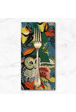 PD's Alexander Henry Collection Fall Harvest, Harvest Owl in Slate, Dinner Napkin