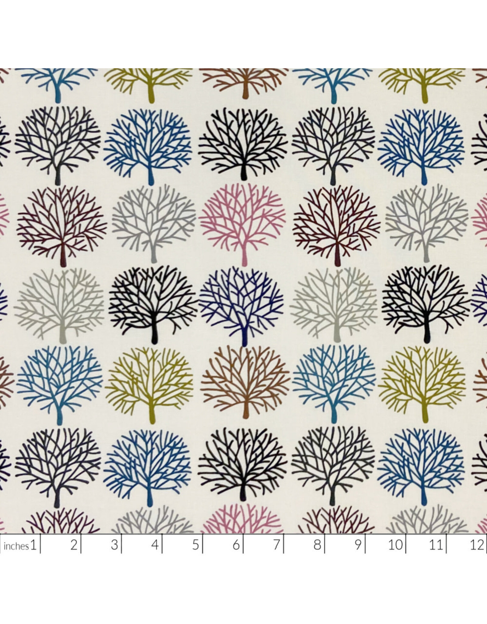 PD's Alexander Henry Collection The Ghastlies, A Ghastlie Orchard in Tint Multi, Dinner Napkin
