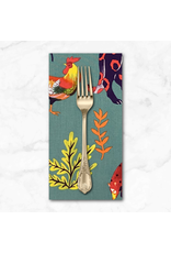 PD's Alexander Henry Collection Folklorico, Selva Imaginaria in Chambray, Dinner Napkin PD's Alexander Henry Collection Folklorico, Selva Imaginaria in Chambray, Dinner Napkin