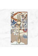 PD's Alexander Henry Collection The Great American Pastime in Vintage Tea, Dinner Napkin