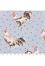 Alexander Henry Fabrics Nicole’s Prints, Morning Stars in Light Blue, Fabric Half-Yards