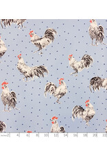 Alexander Henry Fabrics Nicole’s Prints, Morning Stars in Light Blue, Fabric Half-Yards
