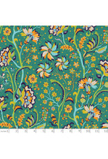 PD's Kathy Doughty Collection Trade Winds, Chintz in Sea Glass, Dinner Napkin