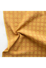 Fableism Canyon Springs Wovens, Native Nectar in Golden, Fabric Half-Yards