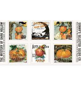 J. Wecker Frisch Pumpkin Patch, Large Patch 24" Fabric Panel