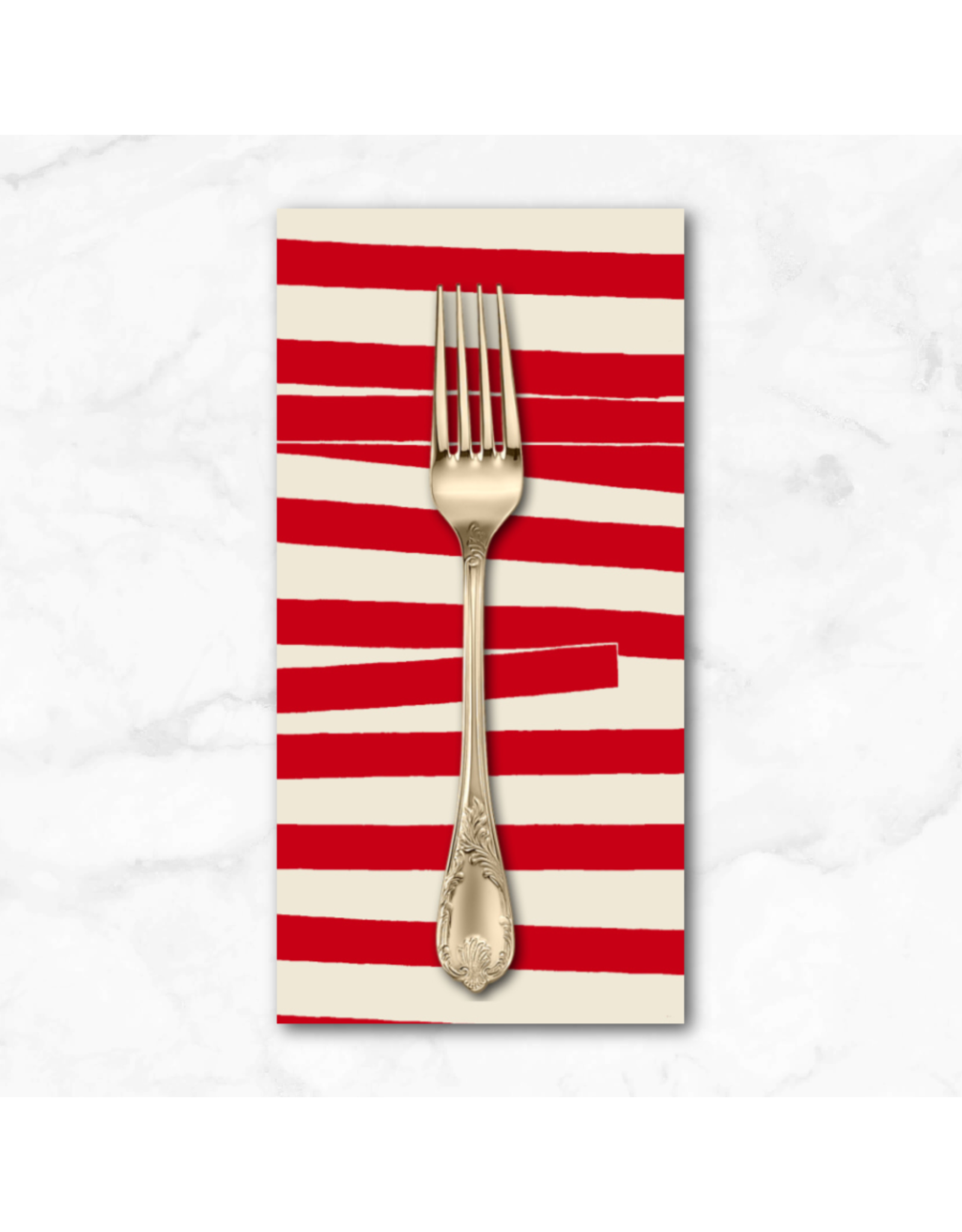 Christmas Collection Winterberry, Ribbon in Red, Dinner Napkin