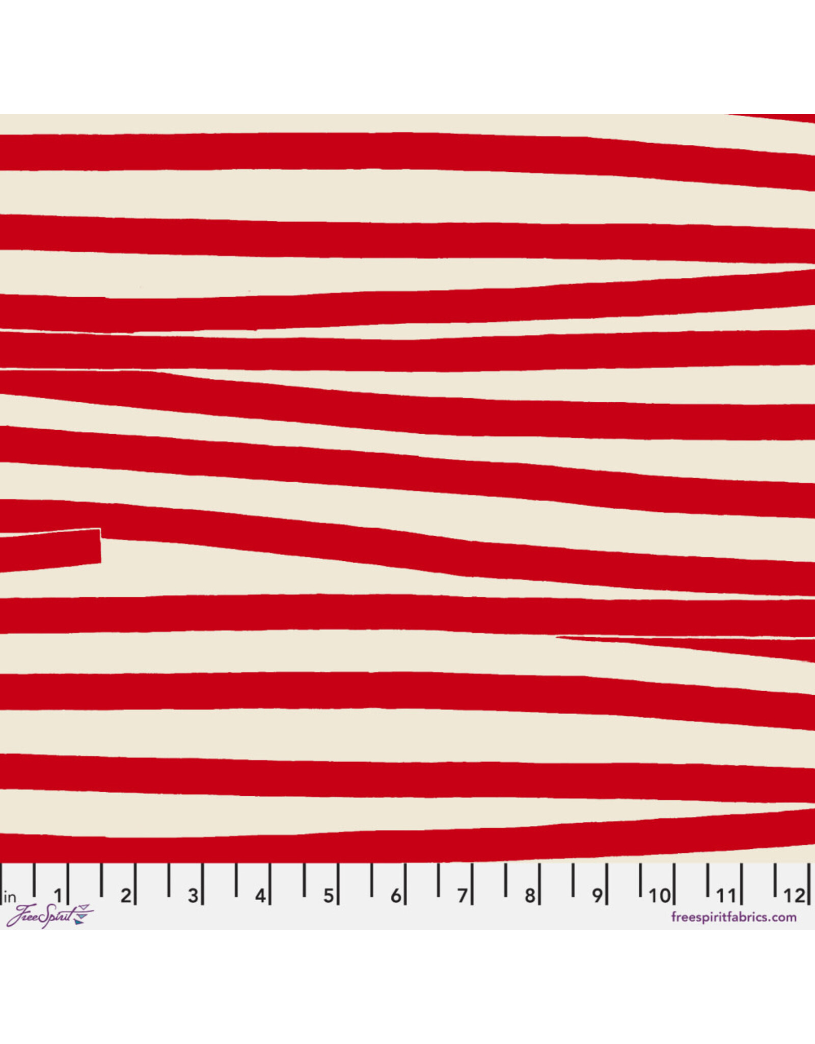 Martha Negley Winterberry, Ribbon in Red, Fabric Half-Yards