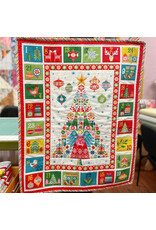 Andover Fabrics Christmas Brights Advent Calendar Panel, 24” x 42”