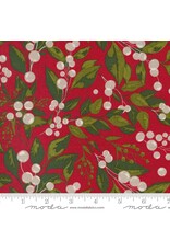 Moda Pine Valley, Greensleeves in Berry, Fabric Half-Yards