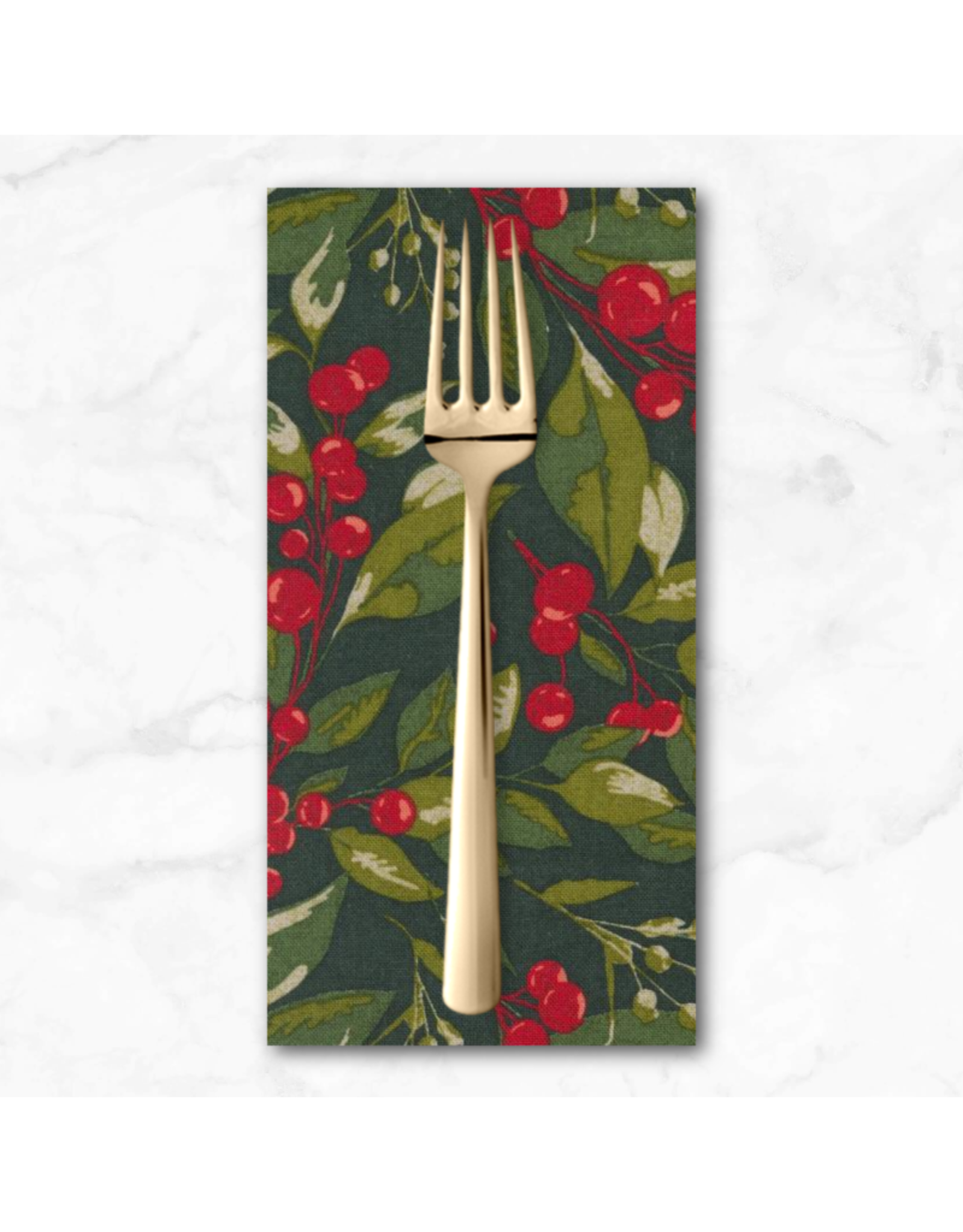 Christmas Collection Pine Valley, Greensleeves in Fir, Dinner Napkin