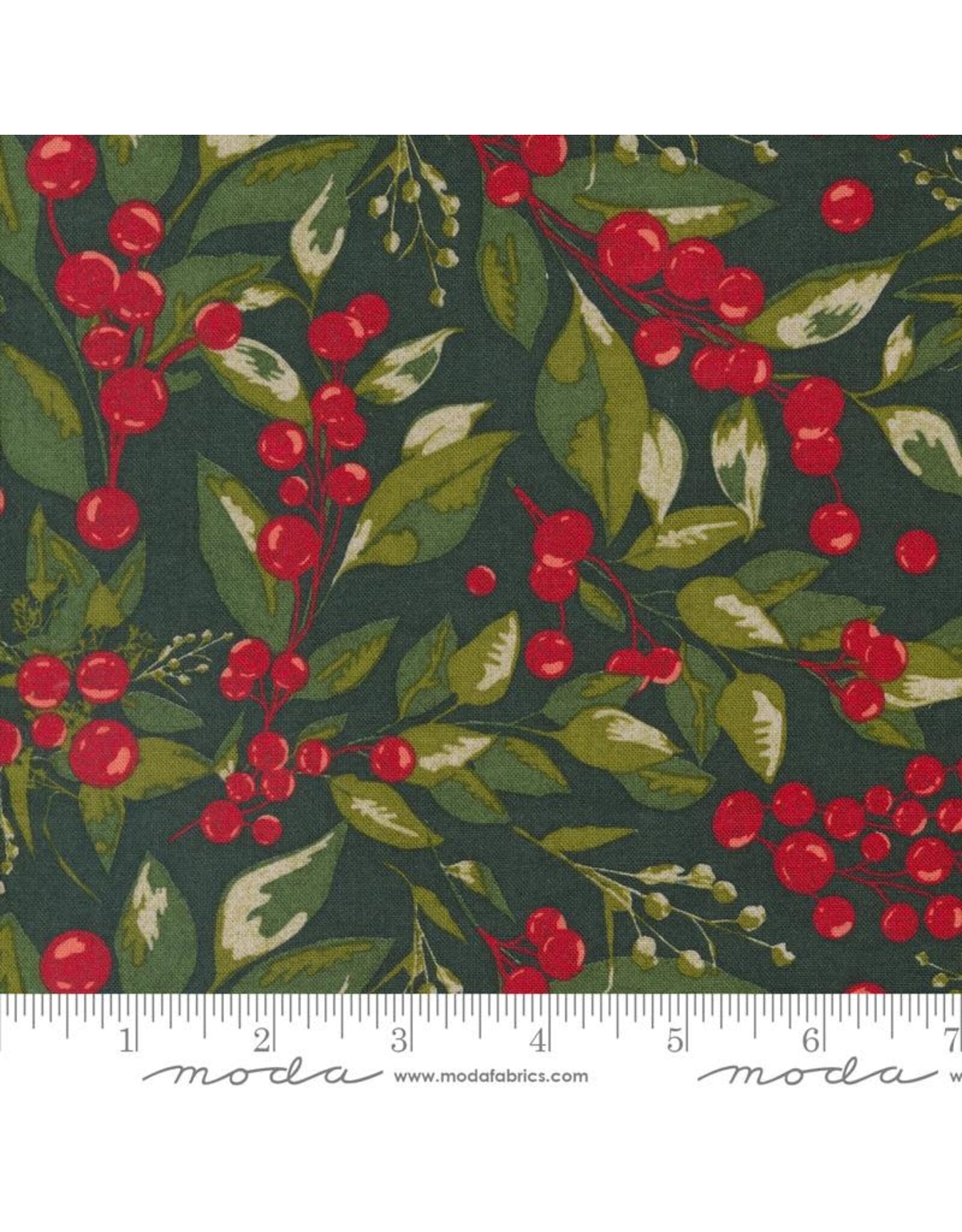 Moda Pine Valley, Greensleeves in Fir, Fabric Half-Yards