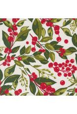 Moda Pine Valley, Greensleeves in Snow, Fabric Half-Yards