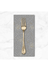 PD's Cotton + Steel Collection Clusters, Castle with Metallic, Dinner Napkin