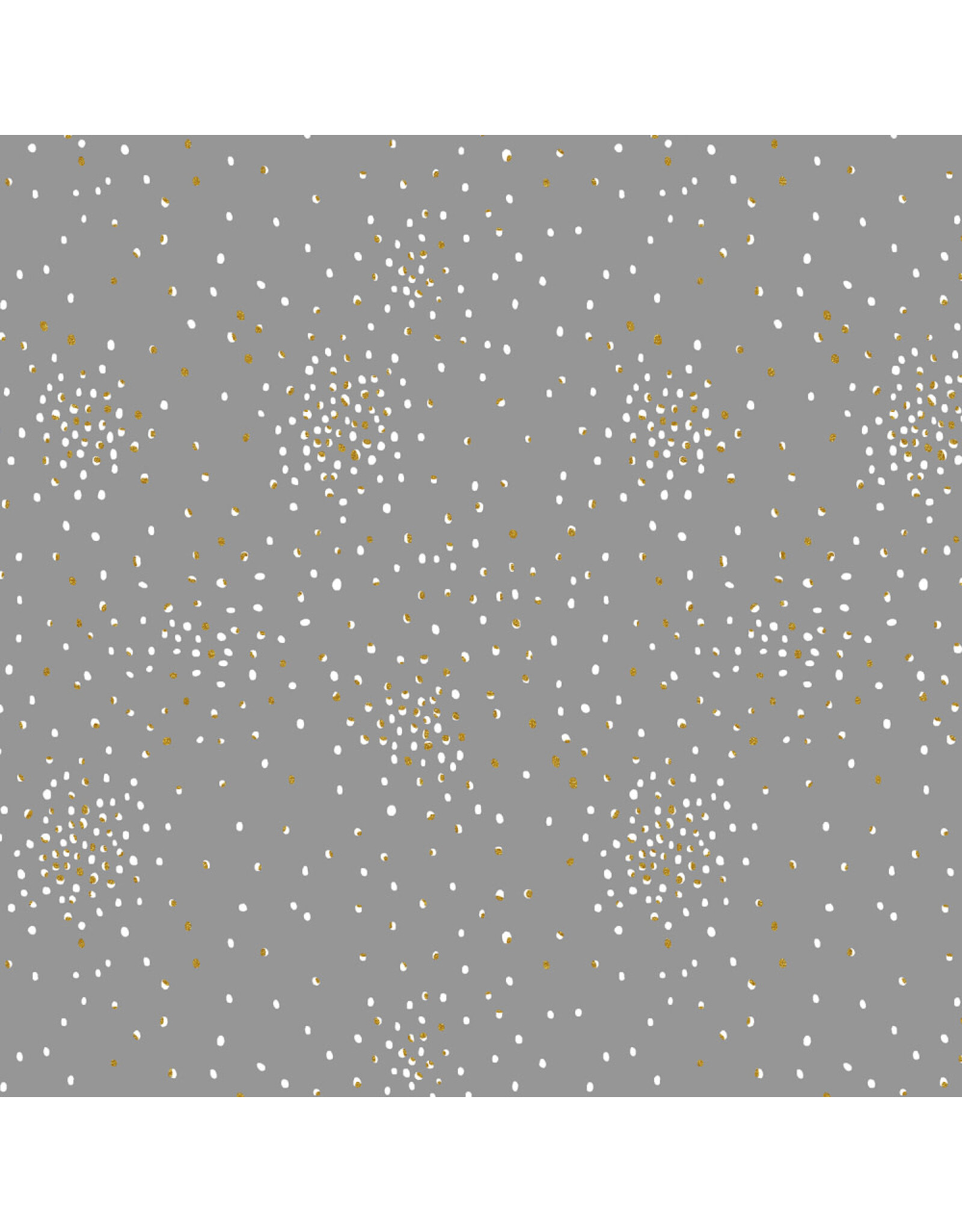 Cotton + Steel Clusters, Castle with Metallic, Fabric Half-Yards