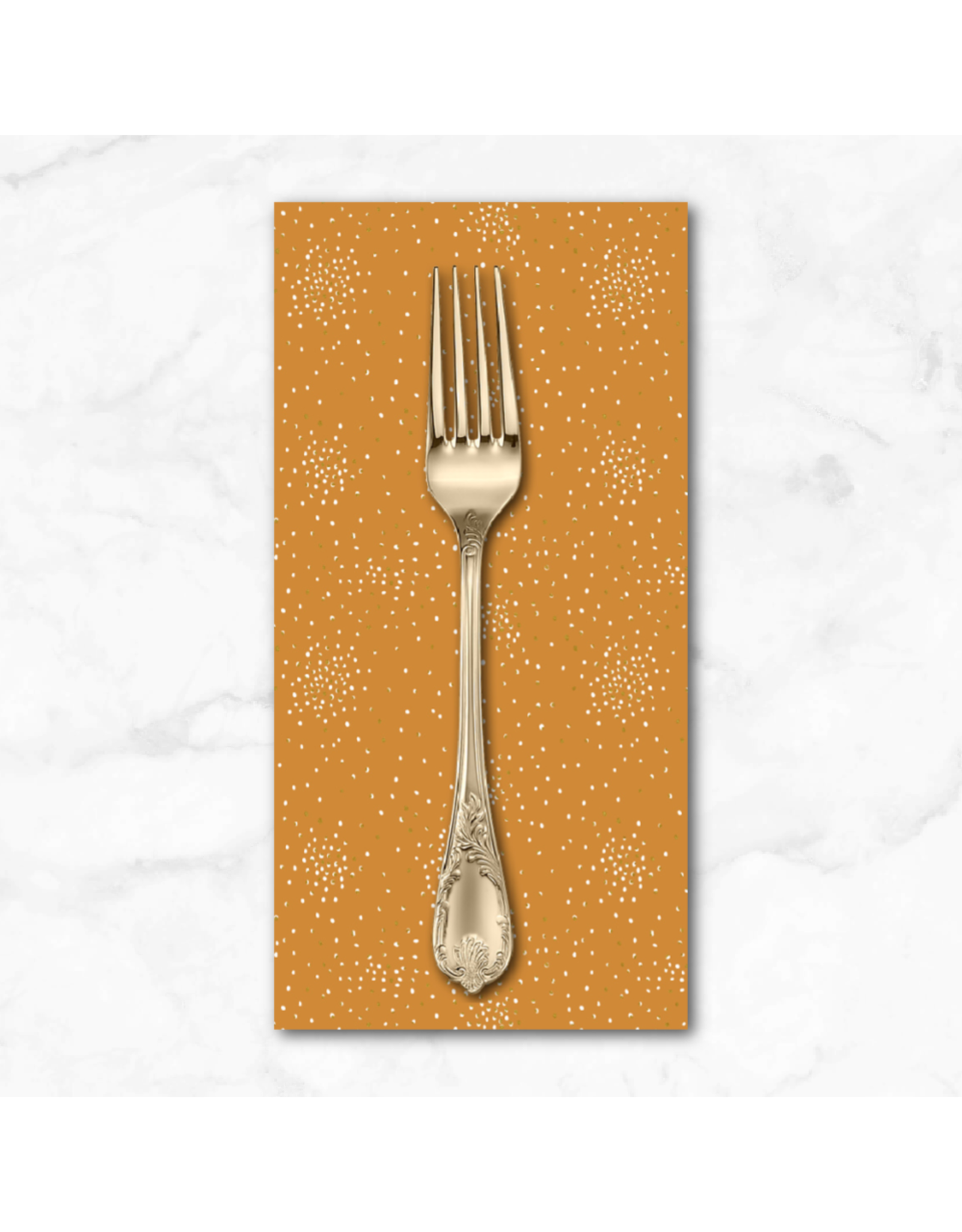 PD's Cotton + Steel Collection Clusters, Daylight with Metallic, Dinner Napkin