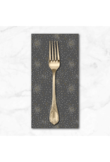 PD's Cotton + Steel Collection Clusters, Shadows with Metallic, Dinner Napkin