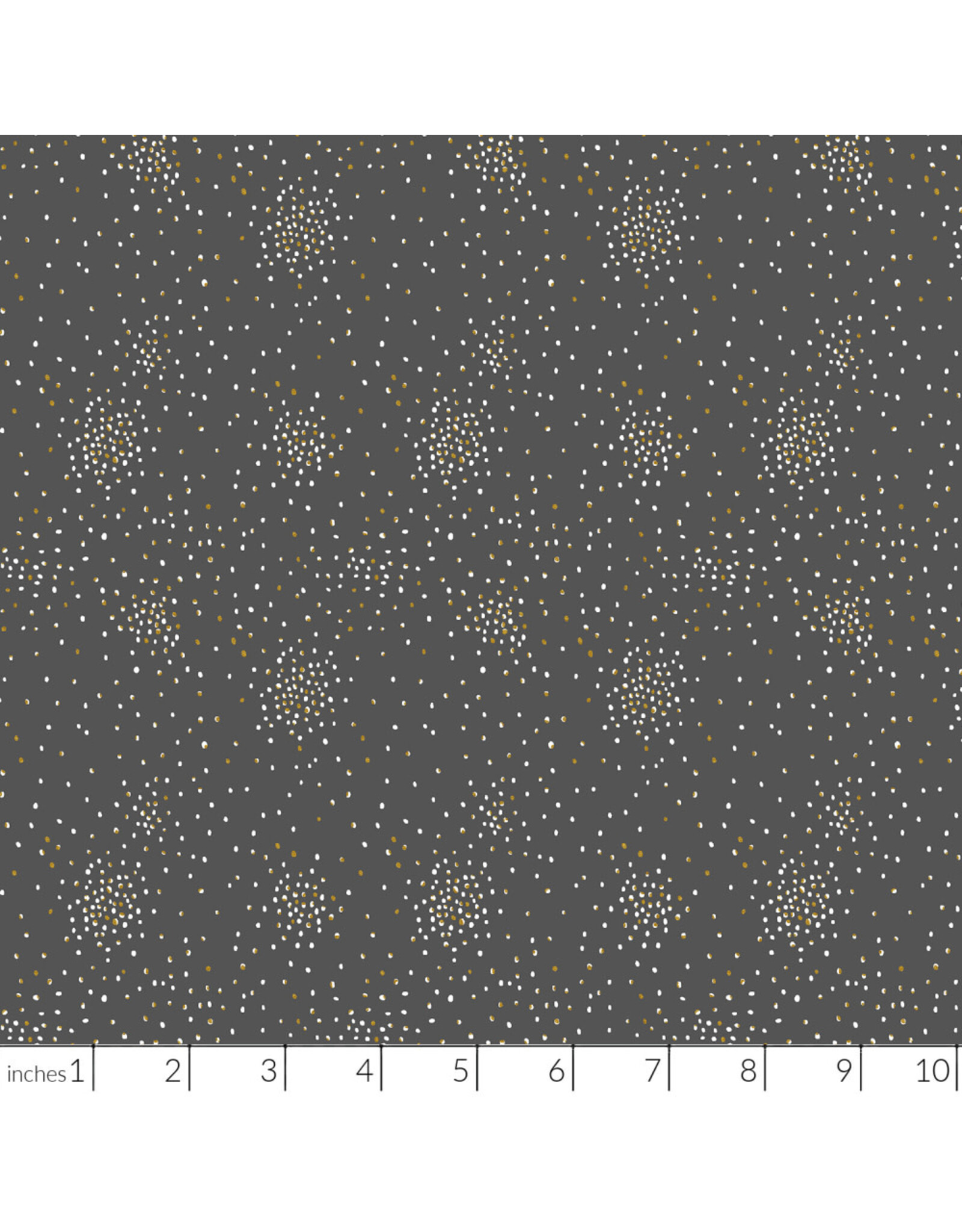 PD's Cotton + Steel Collection Clusters, Shadows with Metallic, Dinner Napkin