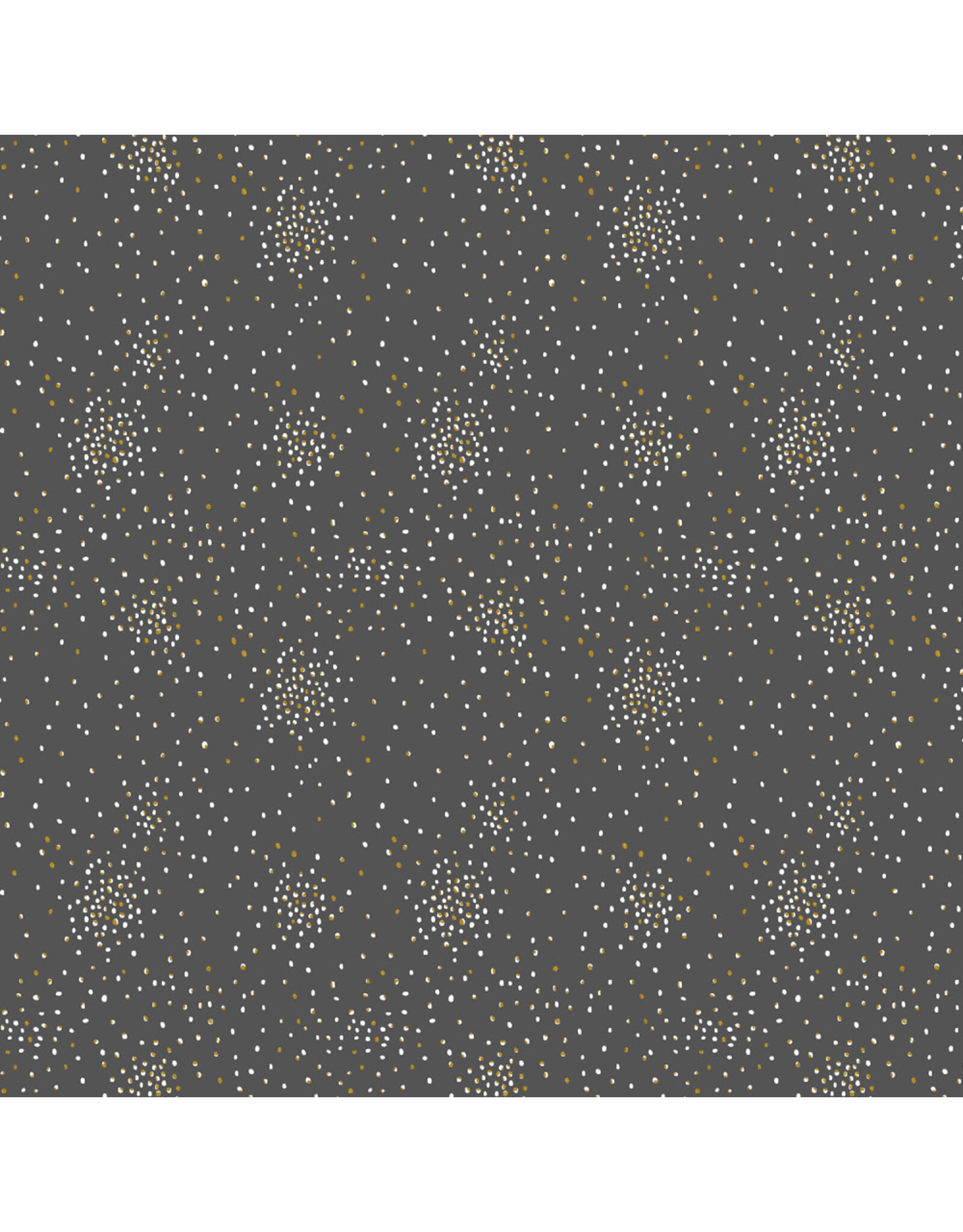Cotton + Steel Clusters, Shadows with Metallic, Fabric Half-Yards