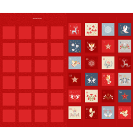 Lewis & Irene Peace & Joy Advent Calendar Panel, 44” x 36”