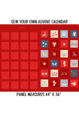 Lewis & Irene Peace & Joy Advent Calendar Panel, 44” x 36”