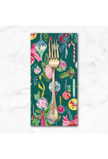 Christmas Collection Fa-La-La, Fa-La-La in Christmas Green, Dinner Napkin