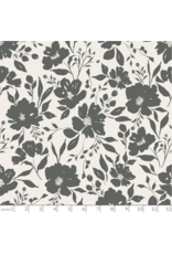 Clothworks Evermore, Large Floral in Light Cream, Fabric Half-Yards