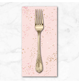 PD's Ruby Star Society Collection Speckled in Pale Pink, Dinner Napkin