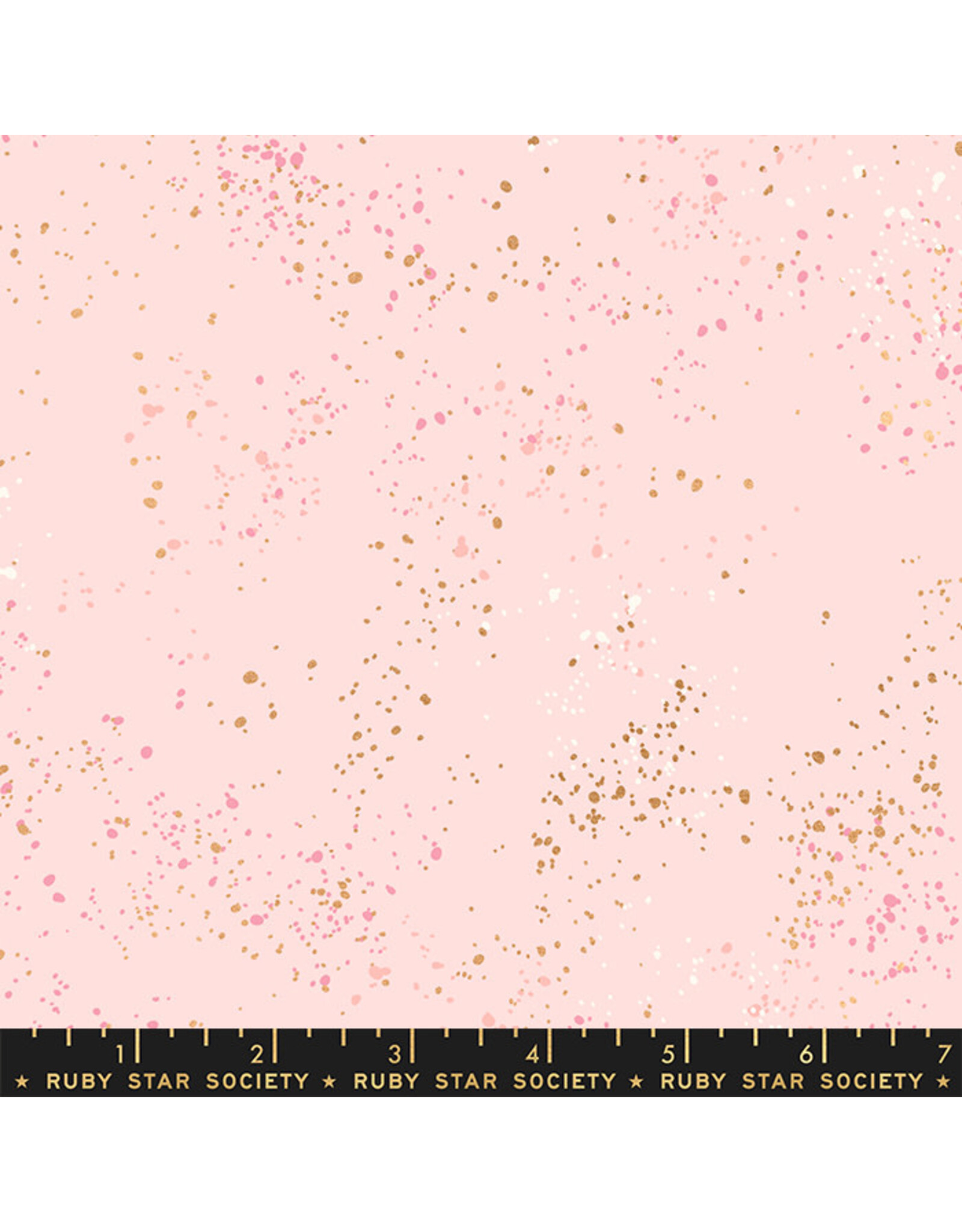Rashida Coleman-Hale Speckled in Pale Pink, Fabric Half-Yards
