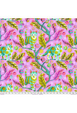 Tula Pink Tabby Road Deja Vu, Club Kitty in Electroberry, Fabric Half-Yards