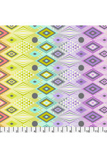 Tula Pink Tabby Road Deja Vu, Disco Lucy in Prism, Fabric Half-Yards