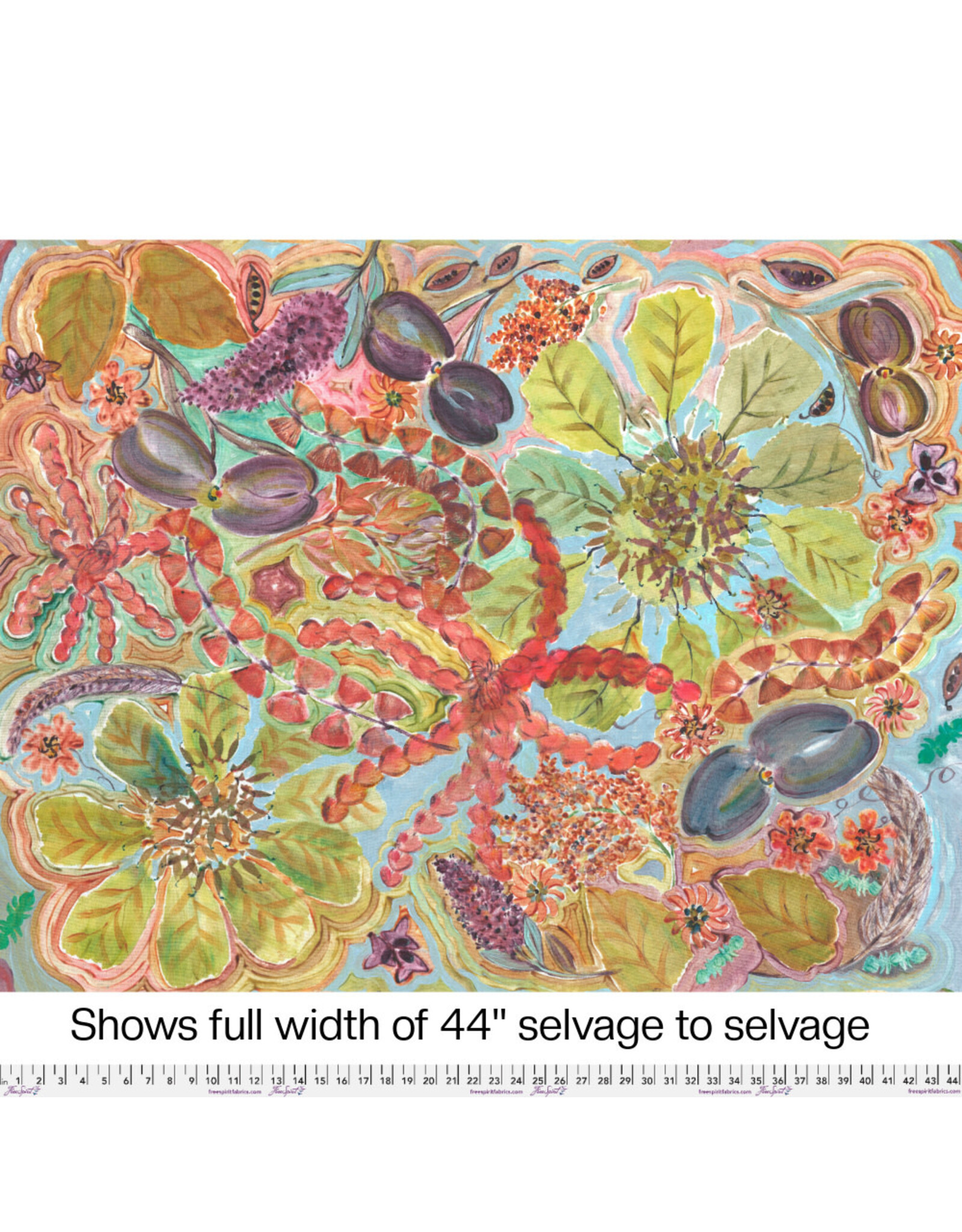 PD'S Free Spirit Collection Exotic Garden Palace, Courtyard Jewels in Plumeria, Dinner Napkin