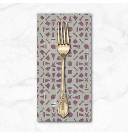 PD'S Free Spirit Collection Exotic Garden Palace, Delicate Carvings in Limestone, Dinner Napkin