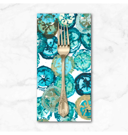 PD'S Free Spirit Collection Exotic Garden Palace, Jade Treasures in Jade, Dinner Napkin